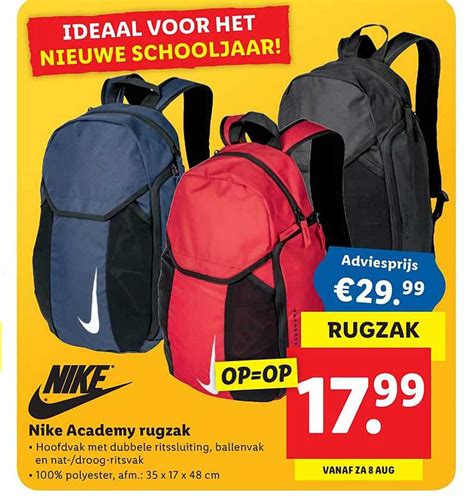 rugzak nike lidl